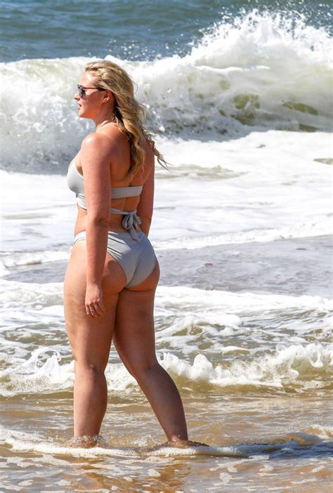 Iskra Lawrence Spills Out Of Her Bikini As She Flaunts Enviable Curves