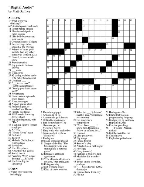 Guardian Printable Quick Crossword Printable Crossword Puzzles