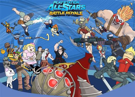 Playstation All Stars Battle Royale By Memoski On Deviantart With