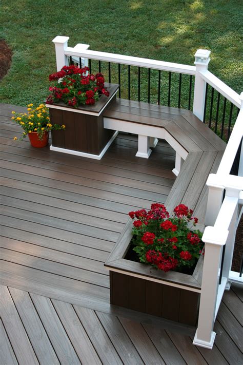 But there are many potential variations on this basic theme. plexiglass deck railing exterior contemporary with trees ...
