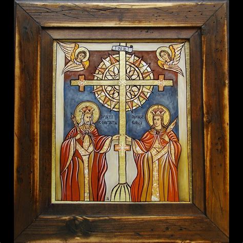 Oferim 50 de ani garantie! Sf. Constantin si Elena 2 | Icoane Traditionale