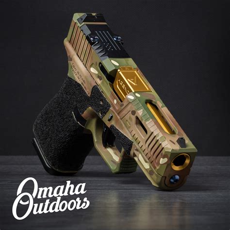 Agency Arms Mod Glock 19 Gen 3 Urban Combat Pistol 15 Rd Multicam Gold