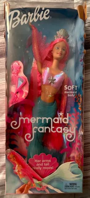 barbie mermaid fantasy doll 2002 mattel 56759 new sealed 93 00 picclick