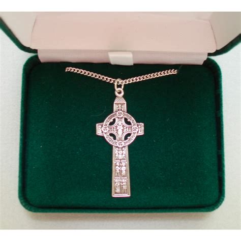 “clonmacnoise” Celtic High Cross Medal Sterling The Robert Emmet