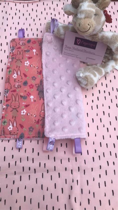Baby Pink Comforter Taggies Blanket Baby Shower T Pink Etsy