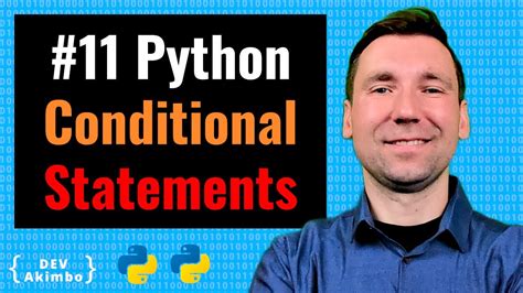 Python Conditional Statements Tutorial Python Course 2020 Youtube