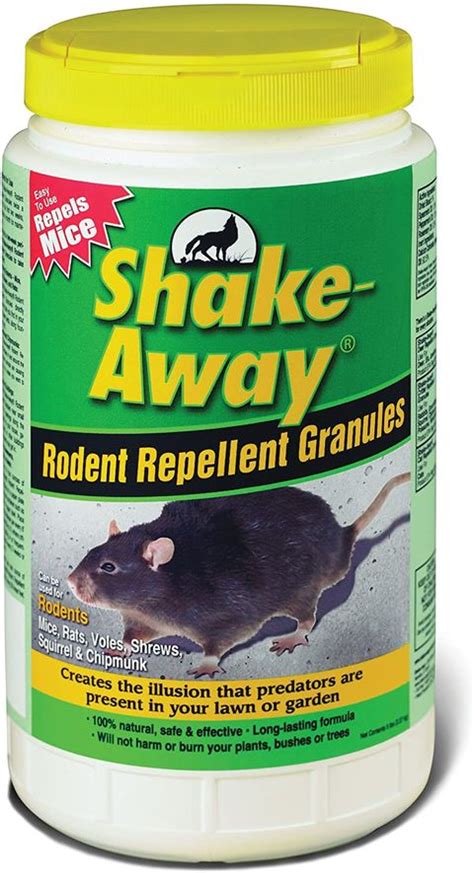 Rat Repellent Get Rid Of Rats Shake Away All Natural Rodent Repellent