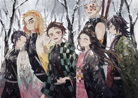 Kimetsu no yaiba wallpapers for desktop, iphone and mobile phone, download hd wallpapers and background images. Tanjiro Kamado Nezuko Kamado Kyojuro Rengoku 4k Ultra ...