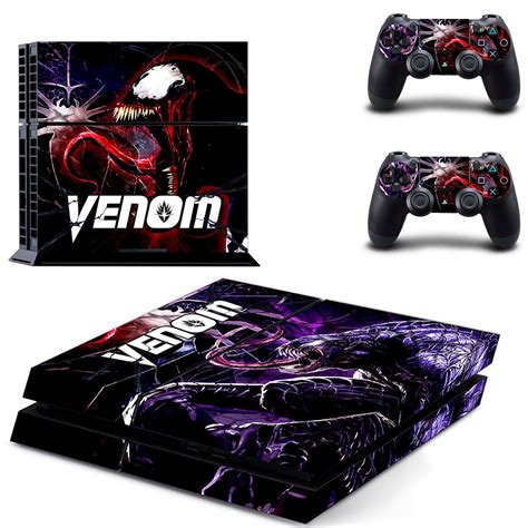 Venom Ps4 Skin Sticker Decals Ps4 Console And Controllers Protect Your Ps4