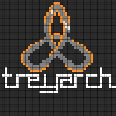 Treyarch Logo Perler Bead Pattern Bead Sprite Kandi Patterns Perler