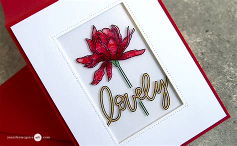 Make a window in the front of your card. Card Making Ideas With Acetate - inviteswedding
