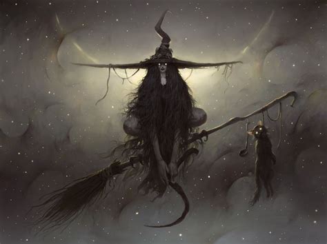 Witch Bogdan Rezunenko Fantasy Witch Dark Fantasy Art Witch Art