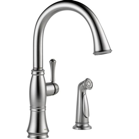 Delta will replace, free of charge, during the. Delta Cassidy Single-Handle Standard Kitchen Faucet with ...