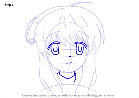 Learn How To Draw Kotori Kanbe From Rewrite Rewrite Step By Step