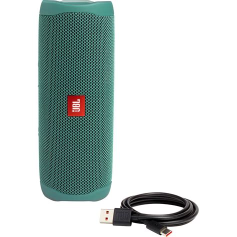 Keep the music going longer and louder with jbl's signature sound. JBL Flip 5 Portable Bluetooth Speaker (Green) - ETCT