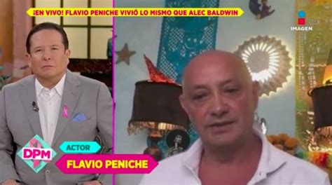 Flavio Peniche Reacciona A La Tragedia De Alec Baldwin Es Un Dolor Que