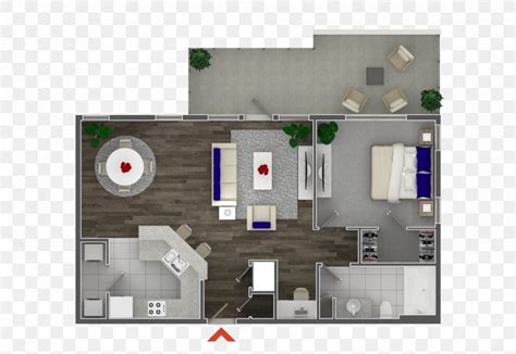 Studio Apartment Floor Plan Bedroom House Png 2048x1411px Apartment
