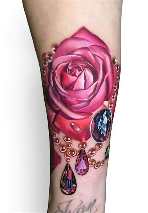 50 Best Pastel Color Flower Tattoos For Girls Shake That Bacon Rose