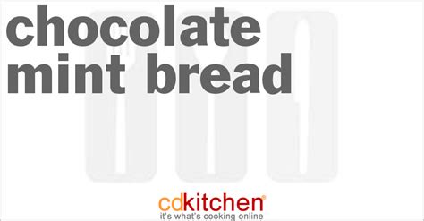 To activate the yeast, heat up some milk before mixing in the yeast. Bread Machine Chocolate Mint Bread - Made with yeast ...