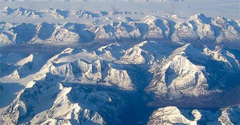 Flying Over Alaska On My Way To Japan Mountains Imgur