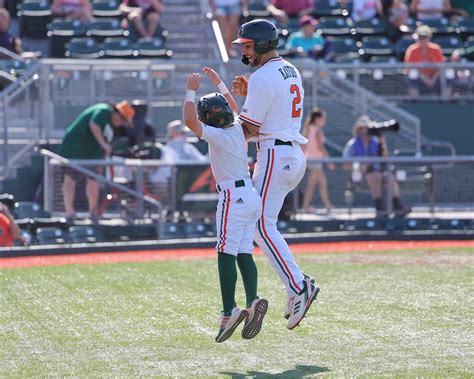 Miami Hurricanes Baseball Team Rallies to Comeback Victory over FAU