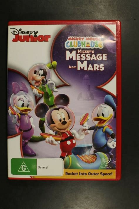 Mickey Mouse Clubhouse Message From Mars R4 D384 Ebay