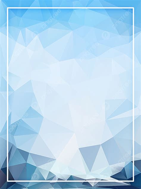 Fond Dégradé Bleu Polygone Solide Atmosphérique d écran Photo