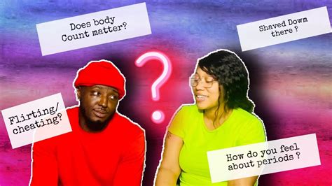 Asking My Husband Juicy Questions Girls Are Too Afraid To Ask Youtube