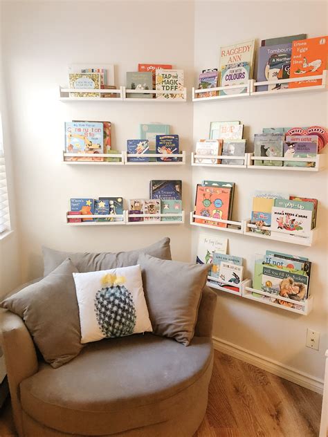 Perfect for books or decor items! Kids reading nook :). DYI book shelves. IKEA hack from ...