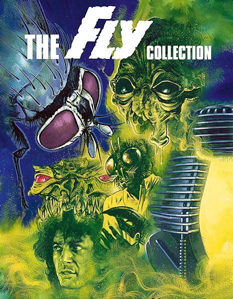 The Fly Collection Blu Ray Vincent Price Jeff Goldblum Geena
