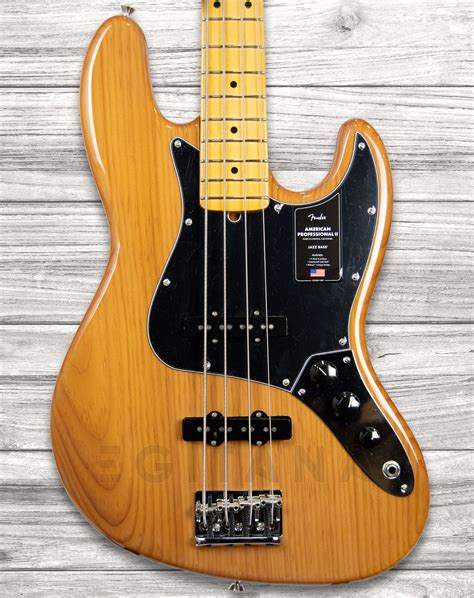 Fender American Professional Ii Jazz Bass Mn Roasted Pine Egitanapt