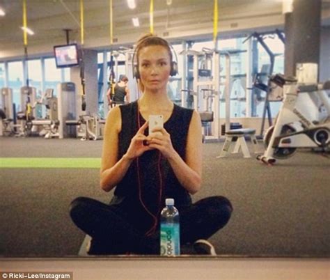Ricki Lee Coulter The Bride To Be Steps Up Her Fitness Regime Ahead Of Wedding To Personal