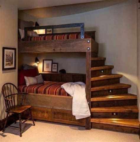 Bunk Bed With Stairs Rcozyplaces