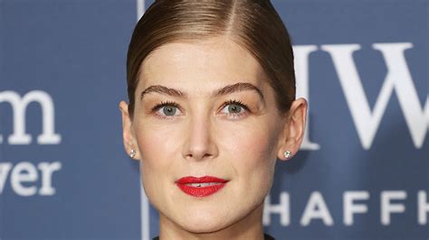 Furious Rosamund Pike Reveals Her Boobs Were Photoshopped Bigger On