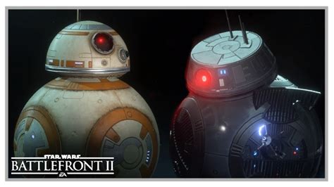 Bb 8 And Bb 9e Are Now Live Star Wars Battlefront 2 Youtube