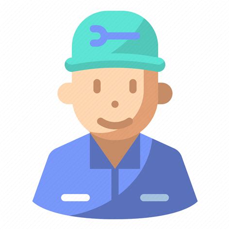 Avatar Man Mechanic Repair Technician Icon Download On Iconfinder