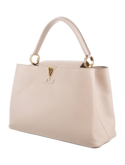 Louis Vuitton Capucines Mm Bag Handbags Lou59984 The Realreal