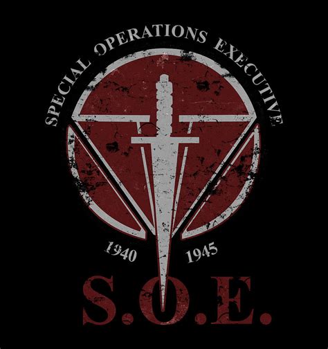 Soe Special Operations Executive Wwii British Vintage Digital Art By