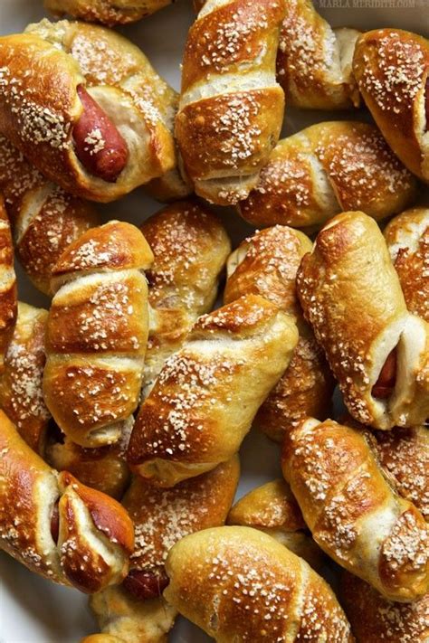 Pretzel Wrapped Mini Hot Dogs Might Be The Best Thing You Ever Bite