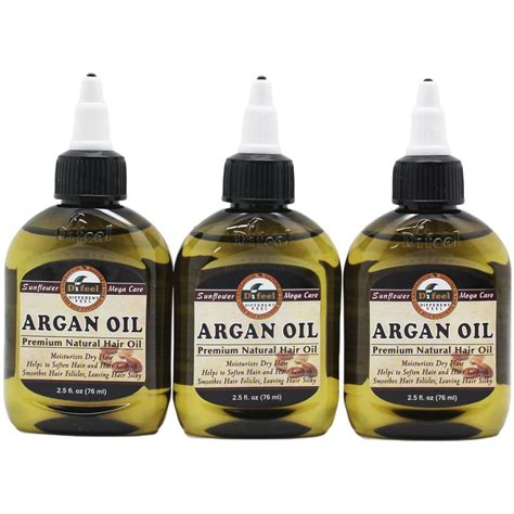 Difeel Premium Natural Hair Care Oil Argan Oil 3pc This Is An Amazon