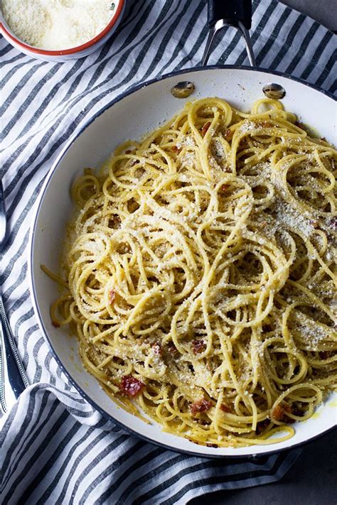 4 Ingredient Spaghetti Carbonara For 2 Recipe Dairy