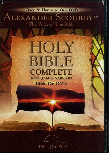 Bible Kjv Audio Bible By Alexander Scourby Reformation Herald Bookstore