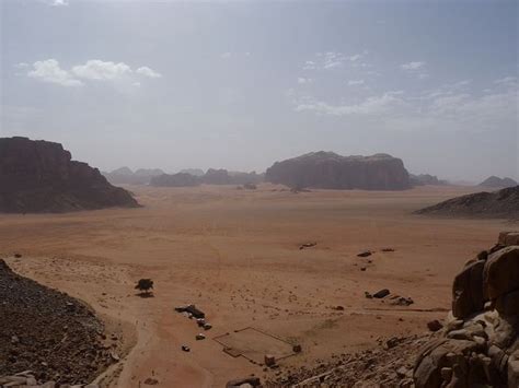 Wadi Rum Aka Wilderness Of Paran And They Came To Moses And Aaron And