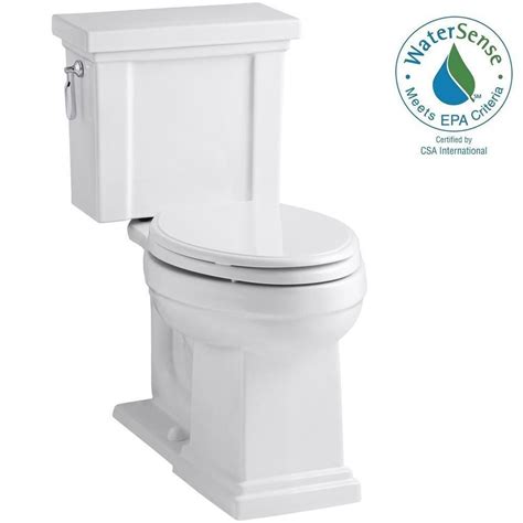 Kohler Tresham 2 Piece 128 Gpf Elongated Toilet With Aquapiston Flush
