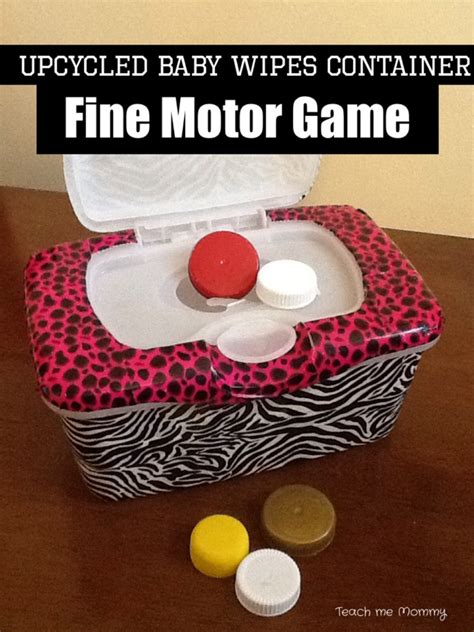 Even sensitive baby wipes contain chemicals like propylene glycol. Upcycled Wipes Container Toy - Teach Me Mommy
