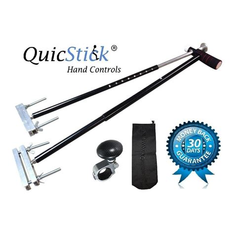 Quicstick Thumb Controlled Drive Assist Portable Hand Controls For