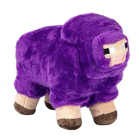 Plush Minecraft Mineon Sheep Purple 10 Soft Doll J6638 Walmart