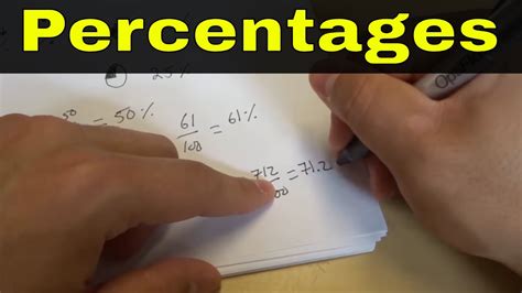 Percentages Easy Math Lesson Youtube