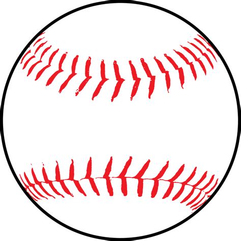 Public Domain Clip Art Image Illustration Of A Baseball Id