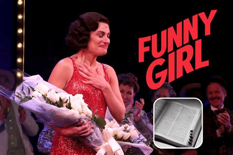 Lea Michele Reading Related Line Gets Laugh At Funny Girl Debut